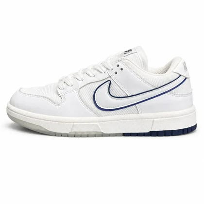 کفش کتانی مردانه نایک جردن SB سفید دورنایک سرمه ای Nike Jordan SB