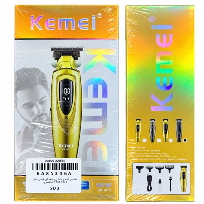 ماشین اصلاح حرفه ای سر و صورت کمی Kemei مدل KM-1673