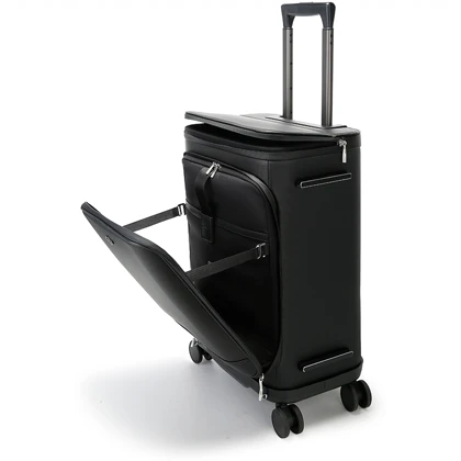 چمدان چرخ‌دار 20 اینچی ضدآب و ضدسرقت 52 لیتری بنج Bange QL701