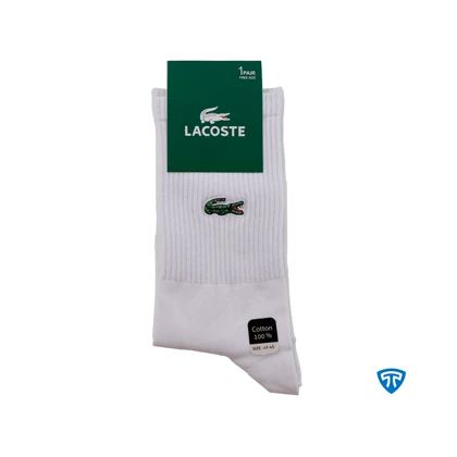 جوراب ساق‌دار اسپرت مردانه تاپیک برند LACOSTE