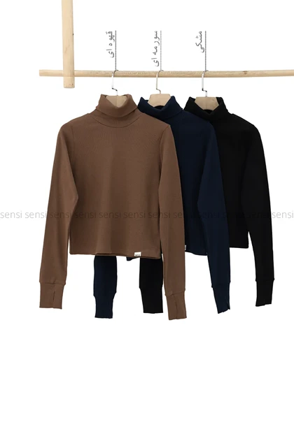 کراپ یقه اسکی فینگر دارکد1004976