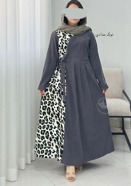 پیراهن مانتویی آسلی