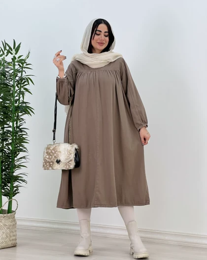 پیراهن بلند هلسا(1)کد:4364