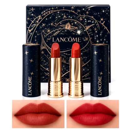 ست هدیه رژ لب لانکوم مدل L'Absolu Rouge Drama Matte