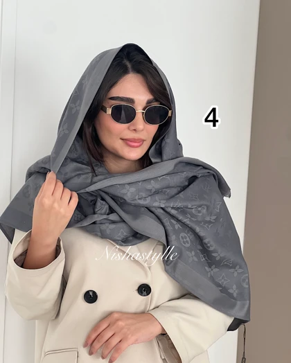 شال کشمیر دو رو ال وی وارداتی