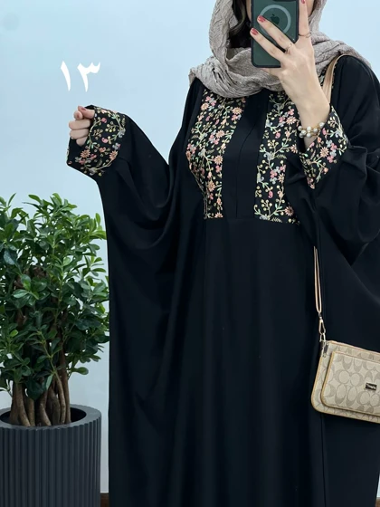 عبای بلند سوزندوزی اسرا 6