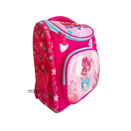 کوله پشتی صندوقی دخترانه