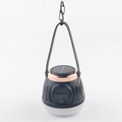 چراغ کمپینگ شارژی خورشیدی ان لایت N-LIGHT مدل A01T چندکاره