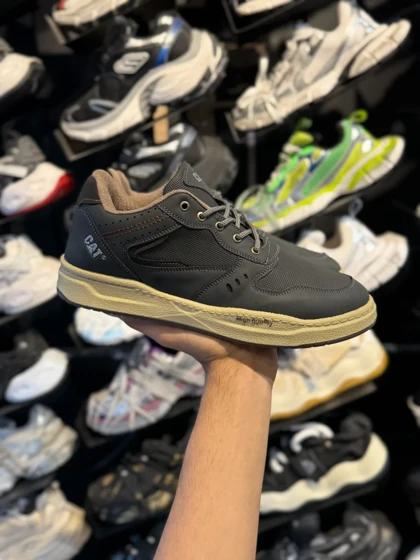 کتانی بزرگ پا کت طوسی