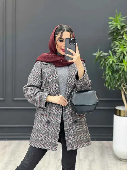 پالتو چهاردکمه دوجیب