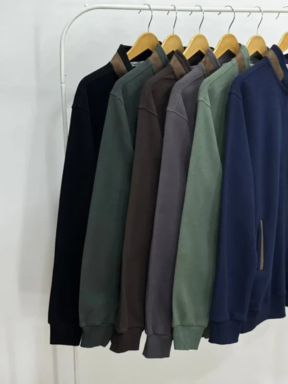 سویشرت مردانه جلو زیپ حامد