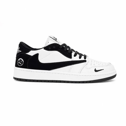 کفش و کتانی مردانه مدل نایک ترویس NIKE TRAVIS رنگ سفید مشکی کد 30247