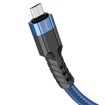 کابل میکرو یو اس بی هوکو HOCO مدل U110 جریان 2.4 آمپر 1.2 متر