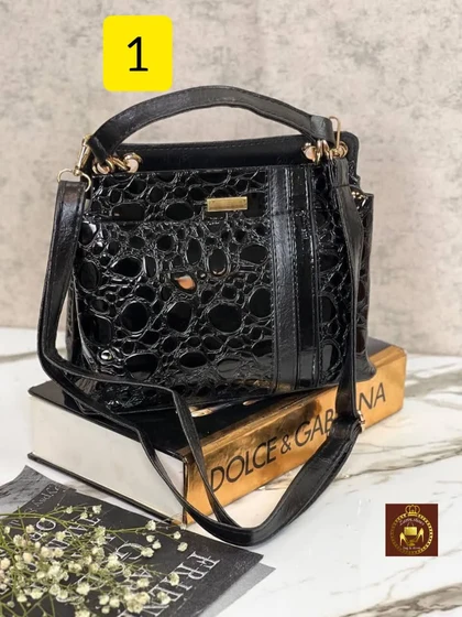 کیف دستی دوشی مجلسی زنانه ورنی
