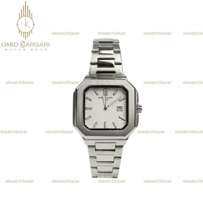 پتک فیلیپ کوبیتوس صفحه سفید Patek Philippe Cubitus