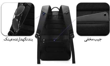 کیف و کوله پشتی لپ تاپ 15.6 اینچ اورجینال بنج BANGE 2952