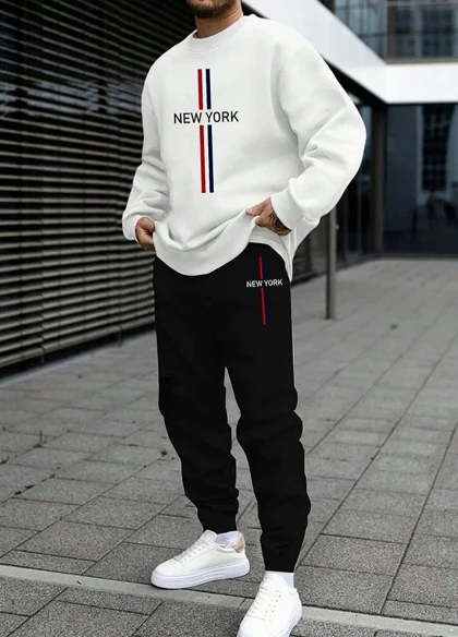 ست مردانه دورس و شلوار new york-چند رنگ