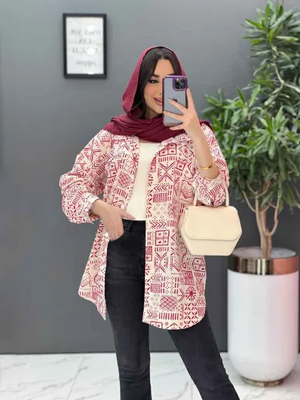 مانتو طرحدار سنتی