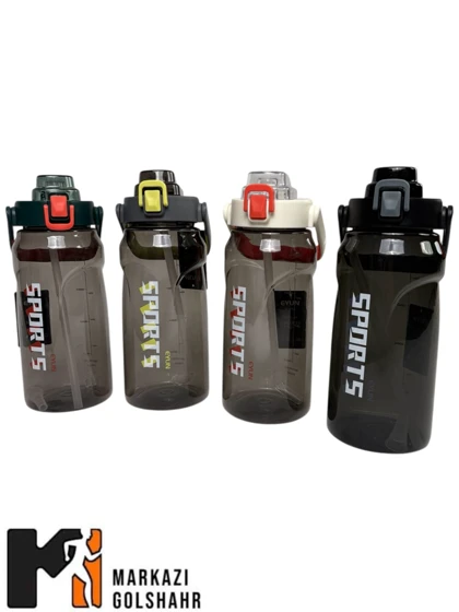 قمقمه ورزشی نی دار 1800 میلی لیتری کد 436