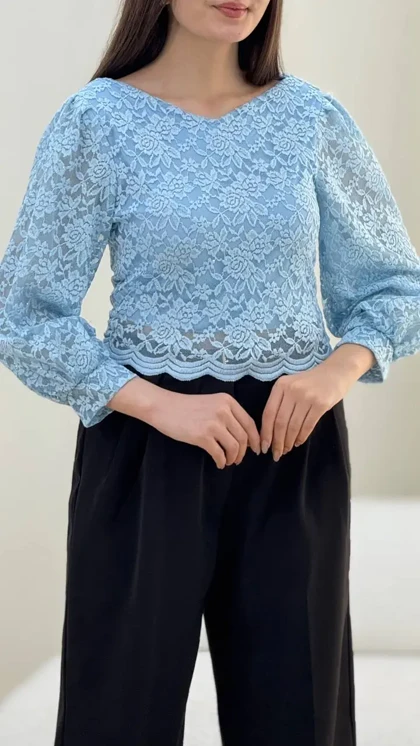 شومیز کراپ مینو