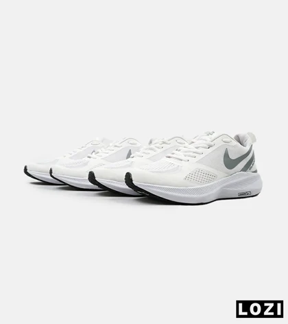 کفش کتانی بزرگ پا سفید خاکستری Nike guide 10