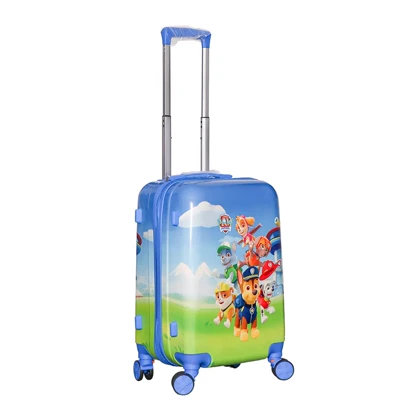 چمدان بچگانه خارجی مدل F-Paw Patrol سایز 18 اینچ