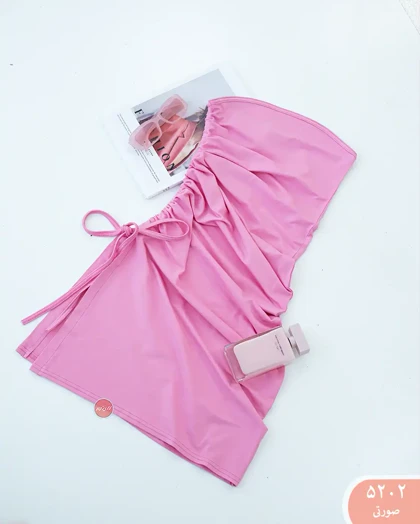 ماکسی دکلته بغل چاک 5202