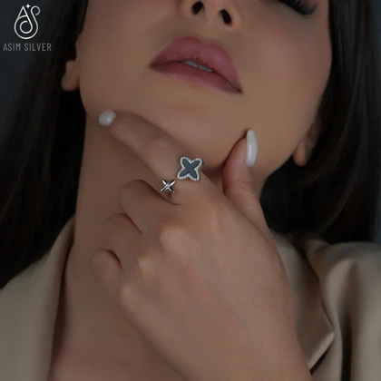 انگشتر نقره مهتاب