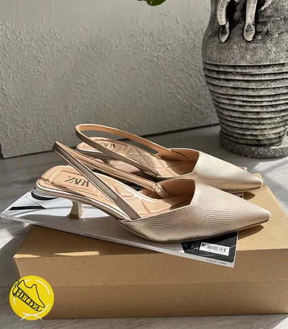 کفش پاشنه‌دار 3 سانتی پشت‌باز
