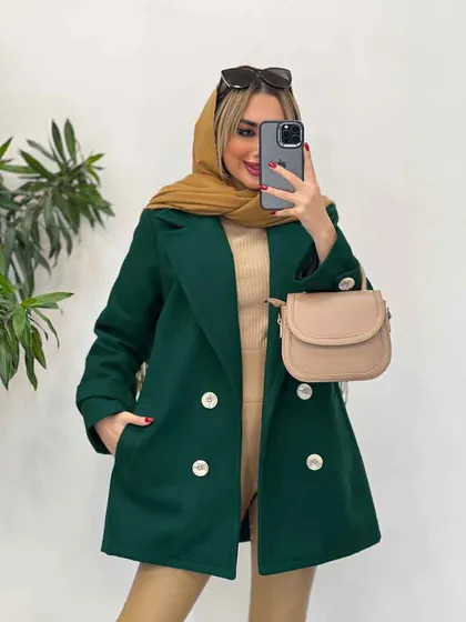 پالتو فوتر چهاردکمه