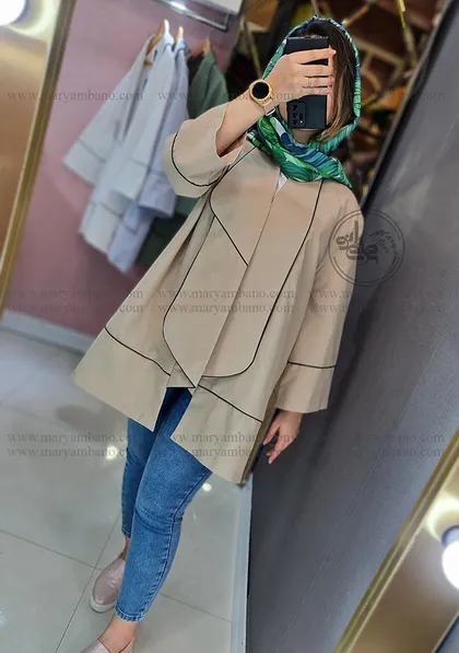مانتو دو یقه