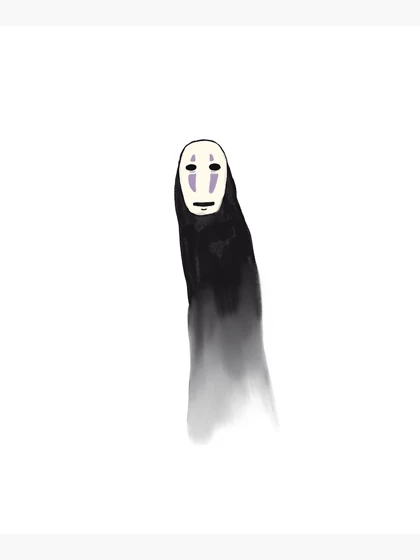 توت بگ طرح Handrawn No Face Spirited Away کد 271776