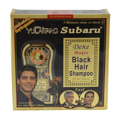 شامپو مایع رنگ‌کننده سریع مو سوبارو مدل Dexe Magic مناسب انواع مو حجم 2×200 میلی‌لیتر