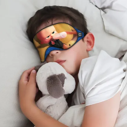 چشم بند بچگانه کاوا ماسک مدل بچه رئیس کد22