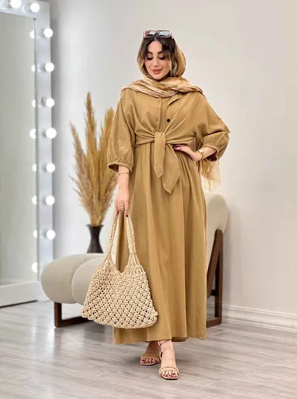 ست پیراهن دو تکه آستین پیله