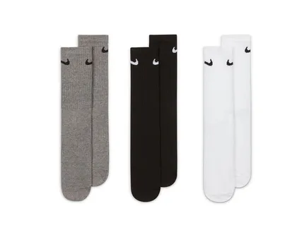 جوراب U Nk Everyday Ltwt Crew 3Pr PC_SX7676-964