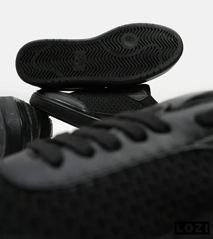 کفش کتانی مردانه مشکی ZARA مدل 5143