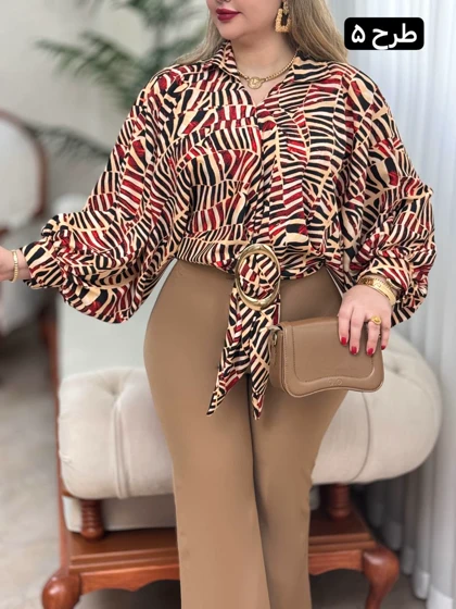 شومیز الیزه حلقه‌ای 2763