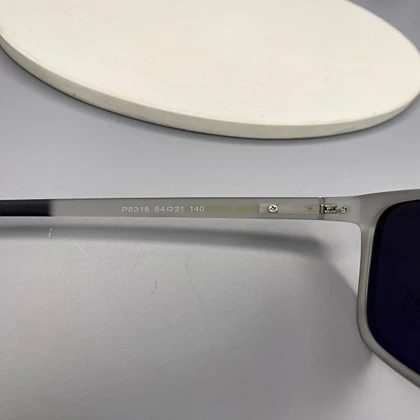 عینک آفتابی پورشه دیزاین با فریم کائوچو و لنز پلی‌کربنات پلاریزه UV400 Porsche Design Premium