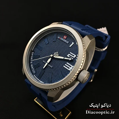 ساعت مچی اورجینال مردانه موتور ژاپن برند نیوی فورس مدل NF9202 بند رابر