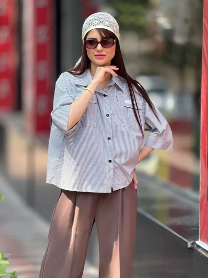 شومیز باکسی میو