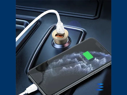 شارژر فندکی فست شارژ ماشین تایپ سی 30 وات الدنیو C506Q