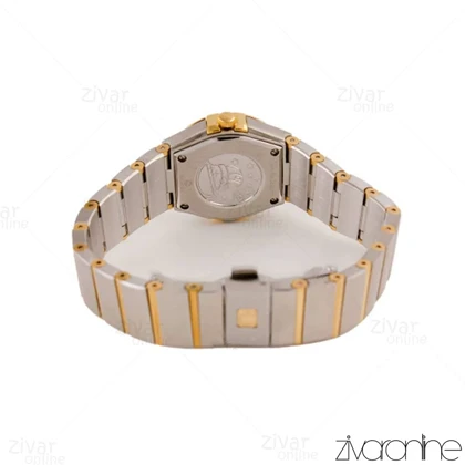 ساعت امگا کانسلیشن زنانه صفحه سیلور ایندکس خطی 106840