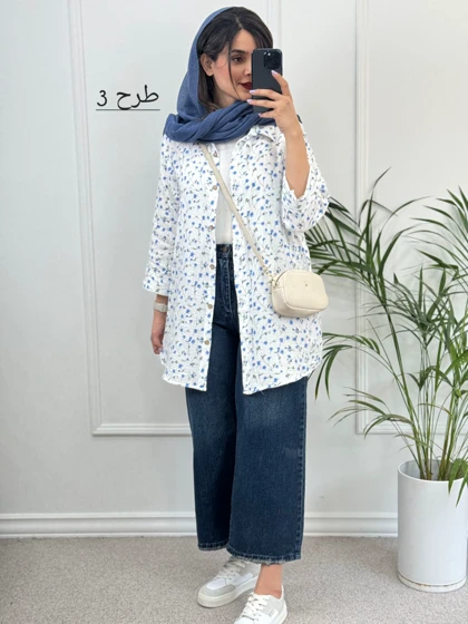 مانتو دخترانه شکوفه