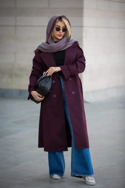 بارانی پارکا بلند ژیله پیلی