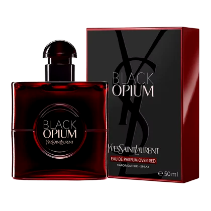 ادکلن زنانه ایو سن لوران Black Opium Over Red