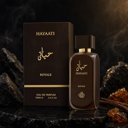 خرید عطر Hayaati Royale فراگرنس ورد؛ ادکلن یونیسکس شرقی و چوبی 100 میلی‌لیتر