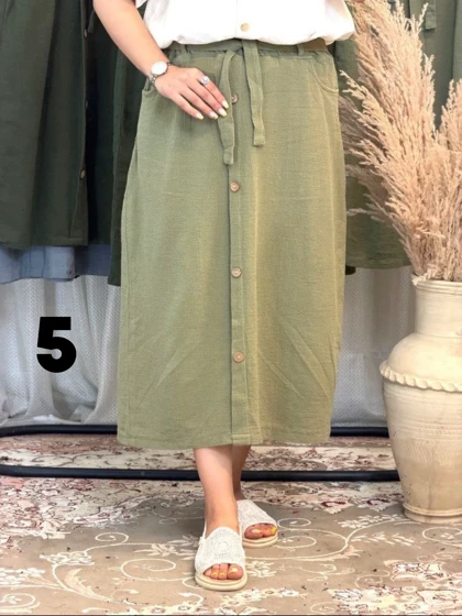 دامن کنفی زنانه ترند