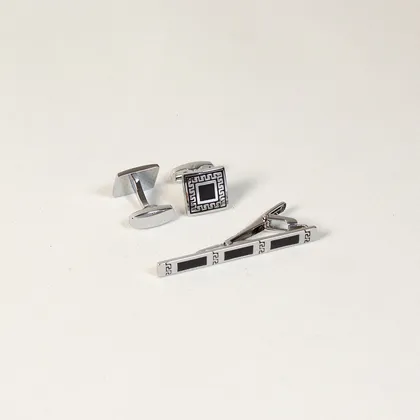 ست دکمه سر دست و گیر کروات