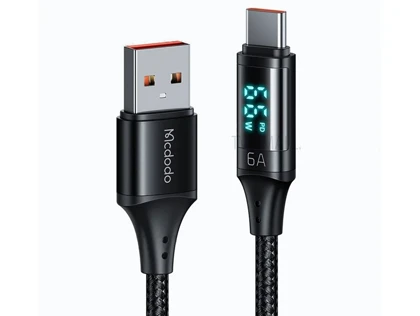 کابل Type-C مک دودو MCDODO CA-1080 Type-C Digital Display Fast Charging Data Cable 1.2M